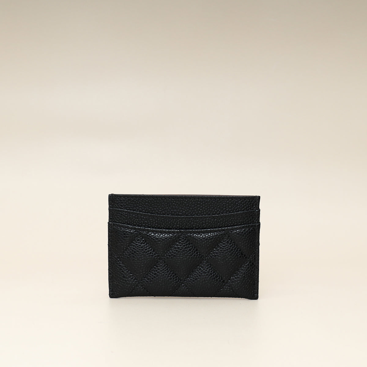 Chanel Black CC Classic Card Holder