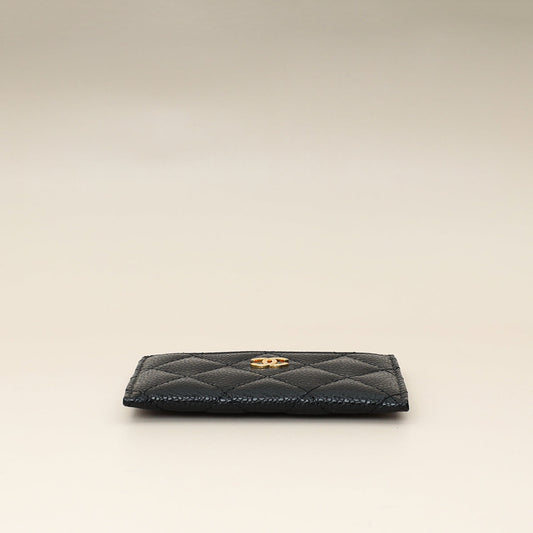 Chanel Black CC Classic Card Holder
