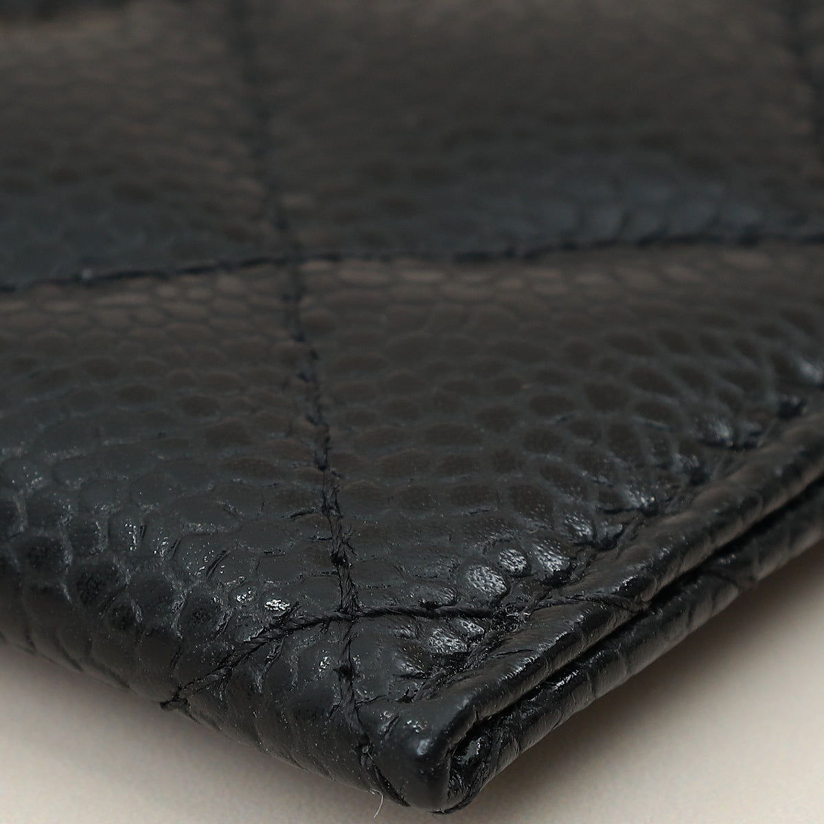 Chanel Black CC Classic Card Holder
