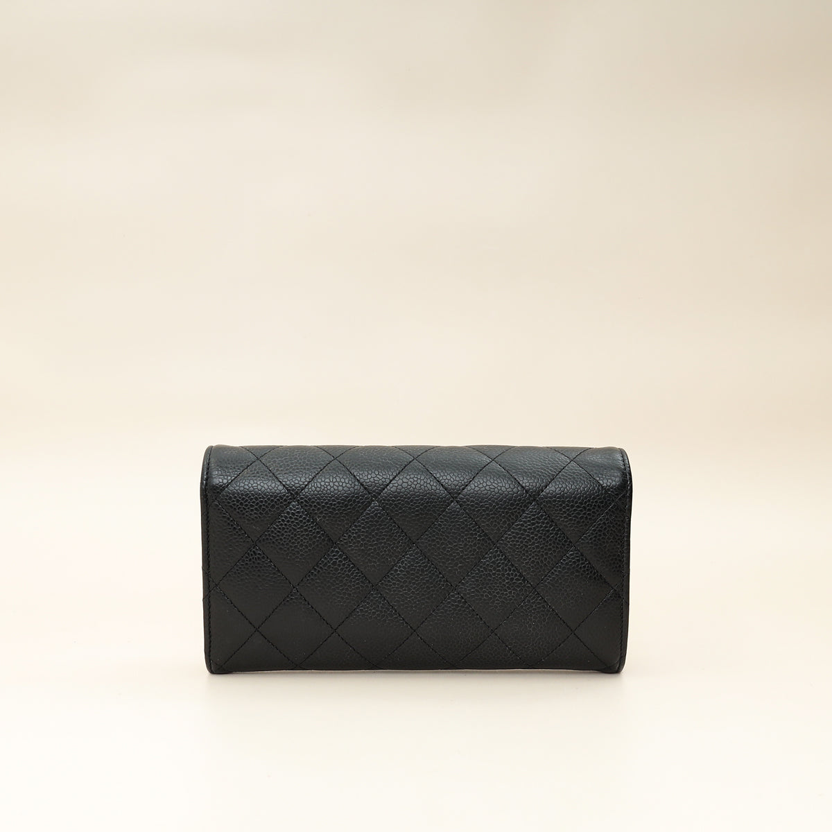 Chanel Black CC Classic Flap Long Wallet