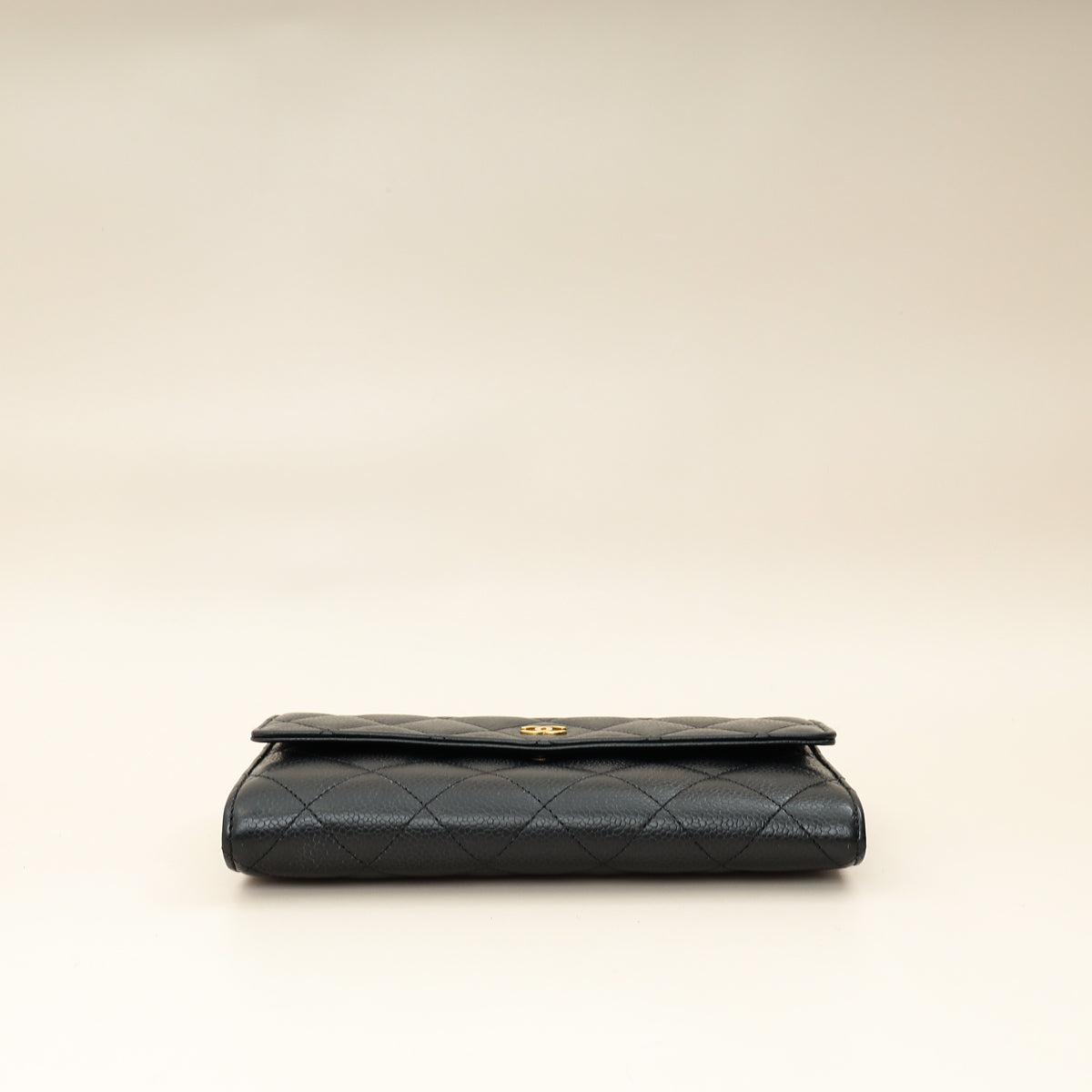 Chanel Black CC Classic Flap Long Wallet