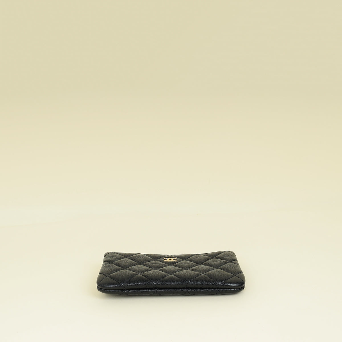 Chanel Black Classic Small Zipped Pouch