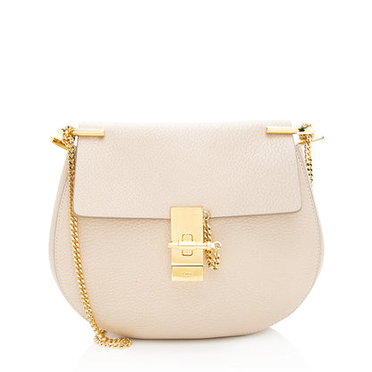 Chloe Lambskin Drew Small Shoulder Bag (SHF-20459)