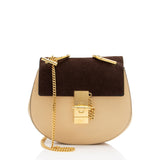 Chloe Lambskin Suede Drew Mini Shoulder Bag (SHF-ai61BQ)