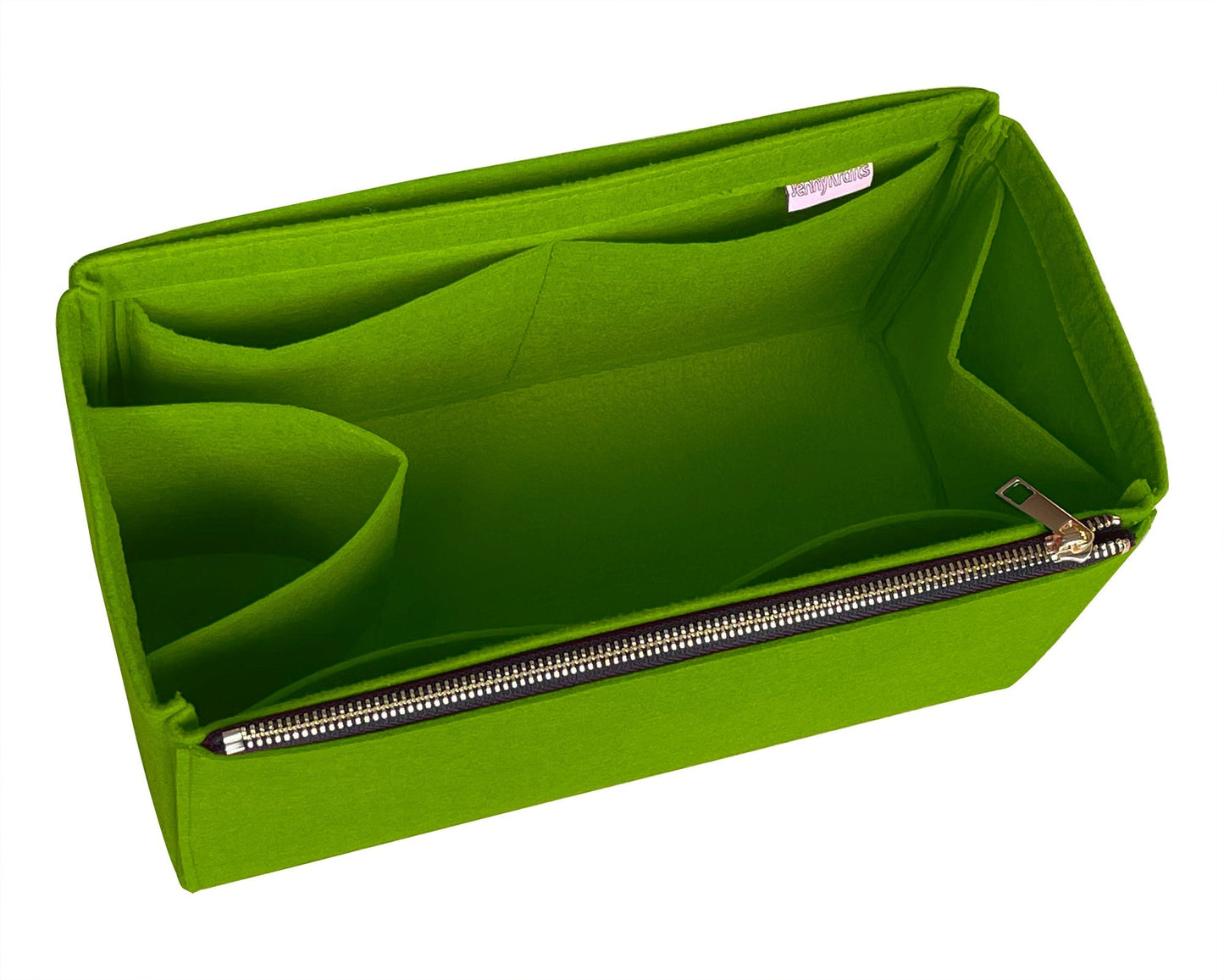Organizer for [Keepall XS] (w/ Single Zipper Water Bottle Holder) Felt Organizer, Duffle Bag Tote Insert Bag Organiser