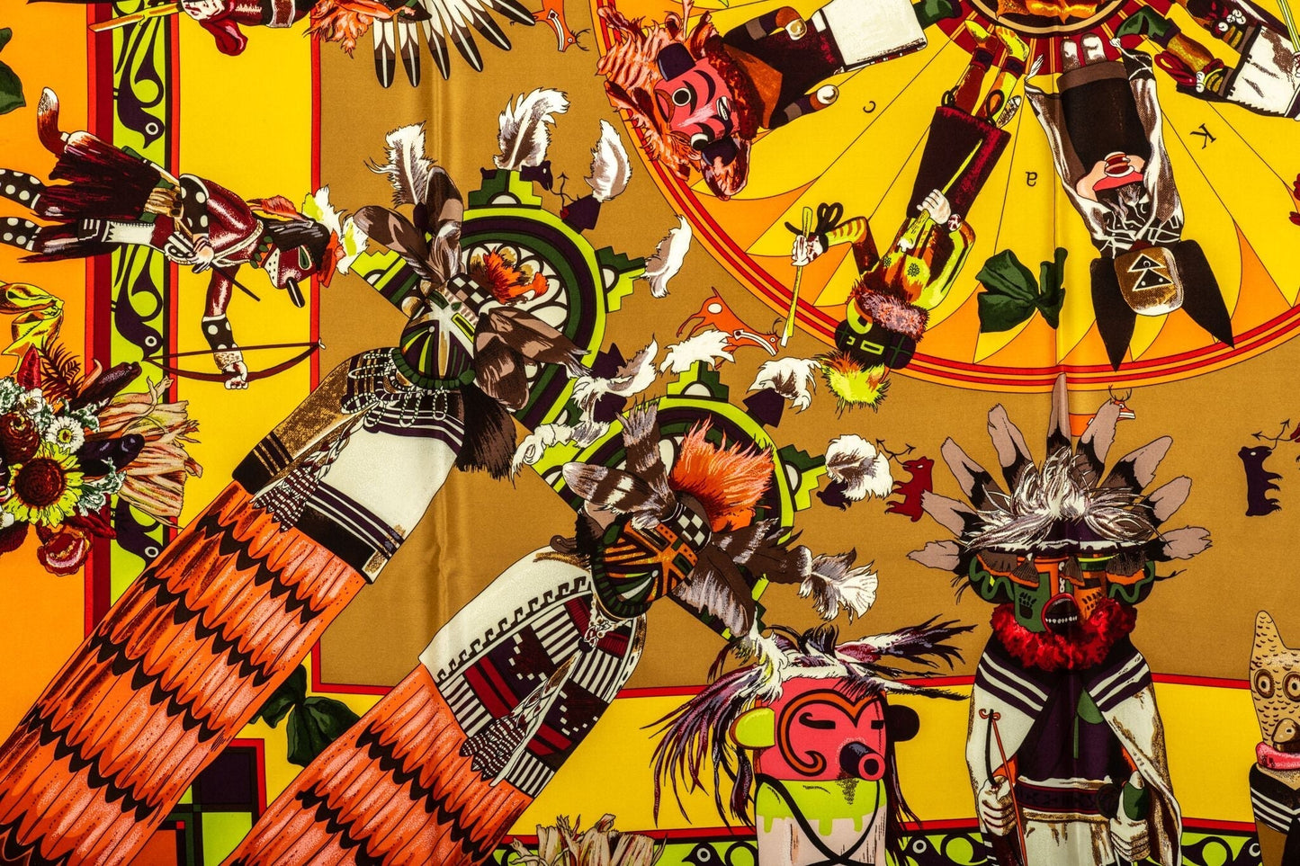Hermes Kachinas Scarf