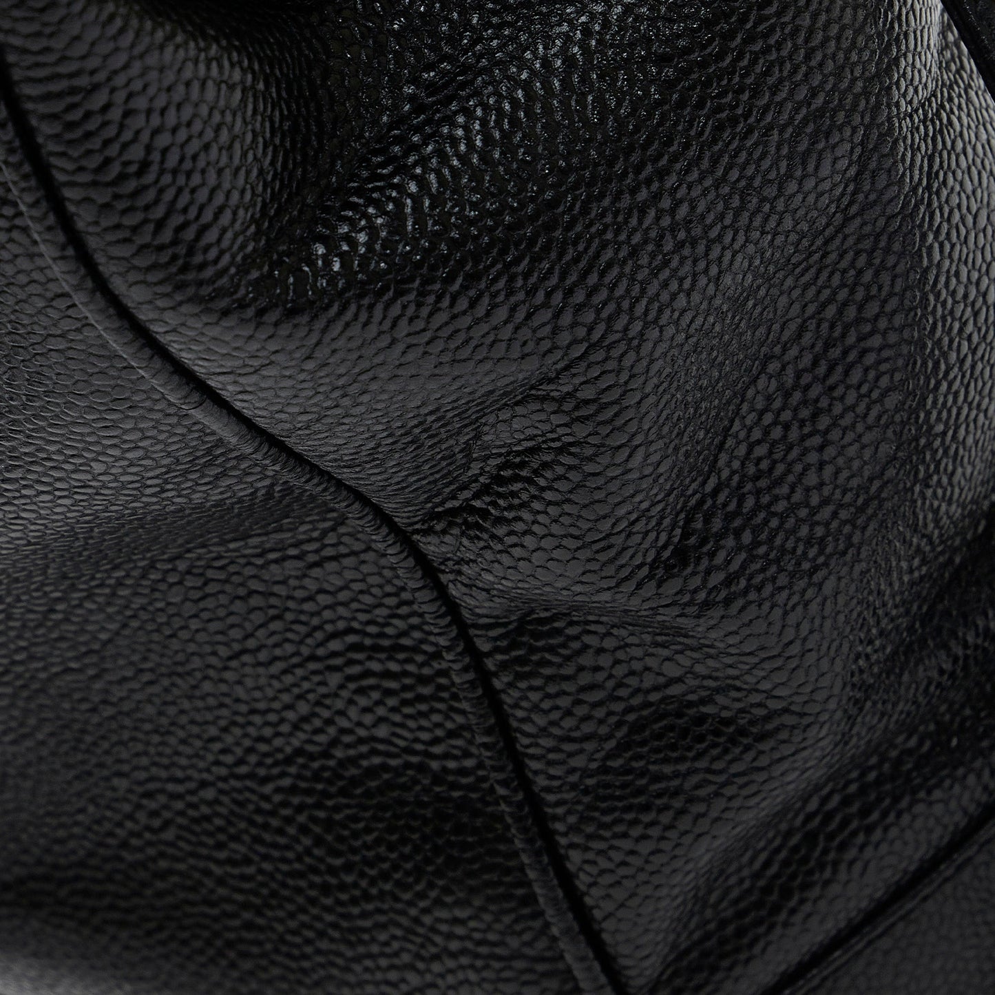 Black Chanel Caviar Chain Tote