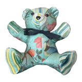 Chinoiserie Tree of Life   Silk Scarf Tender Teddy Bear