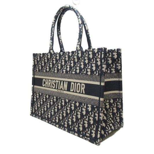 DYOR SMALL BOOK TOTE OBLIQUE EMBROIDERY
