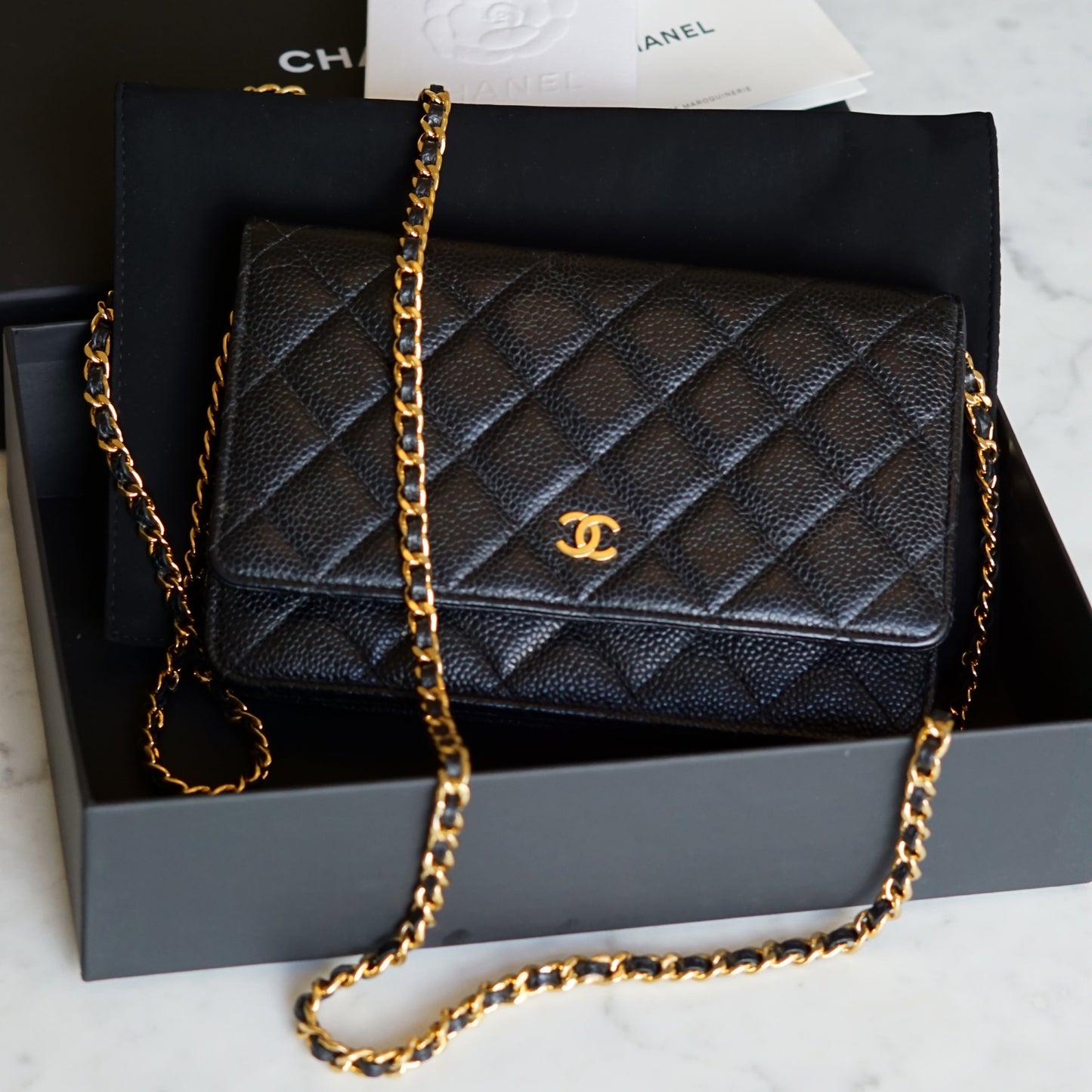 CHANEL WALLET ON CHAIN