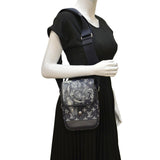 LOUIS VUITTON Monogram Savanna Elephant Chapman Brothers Canvas Shoulder Bag Blue