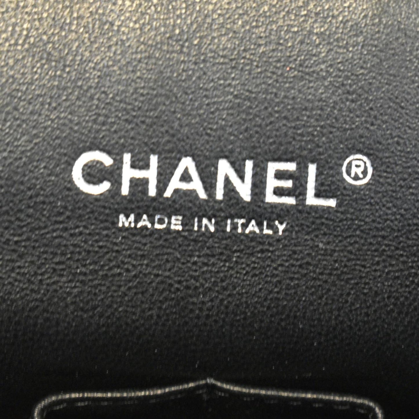 CHANEL Classic Maxi Double Flap Quilted Patent Leather Shoulder Bag Black