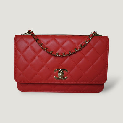CHANEL WALLET ON CHAIN TRENDY
