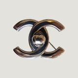 CHANEL BROOCH CC TURNLOCK