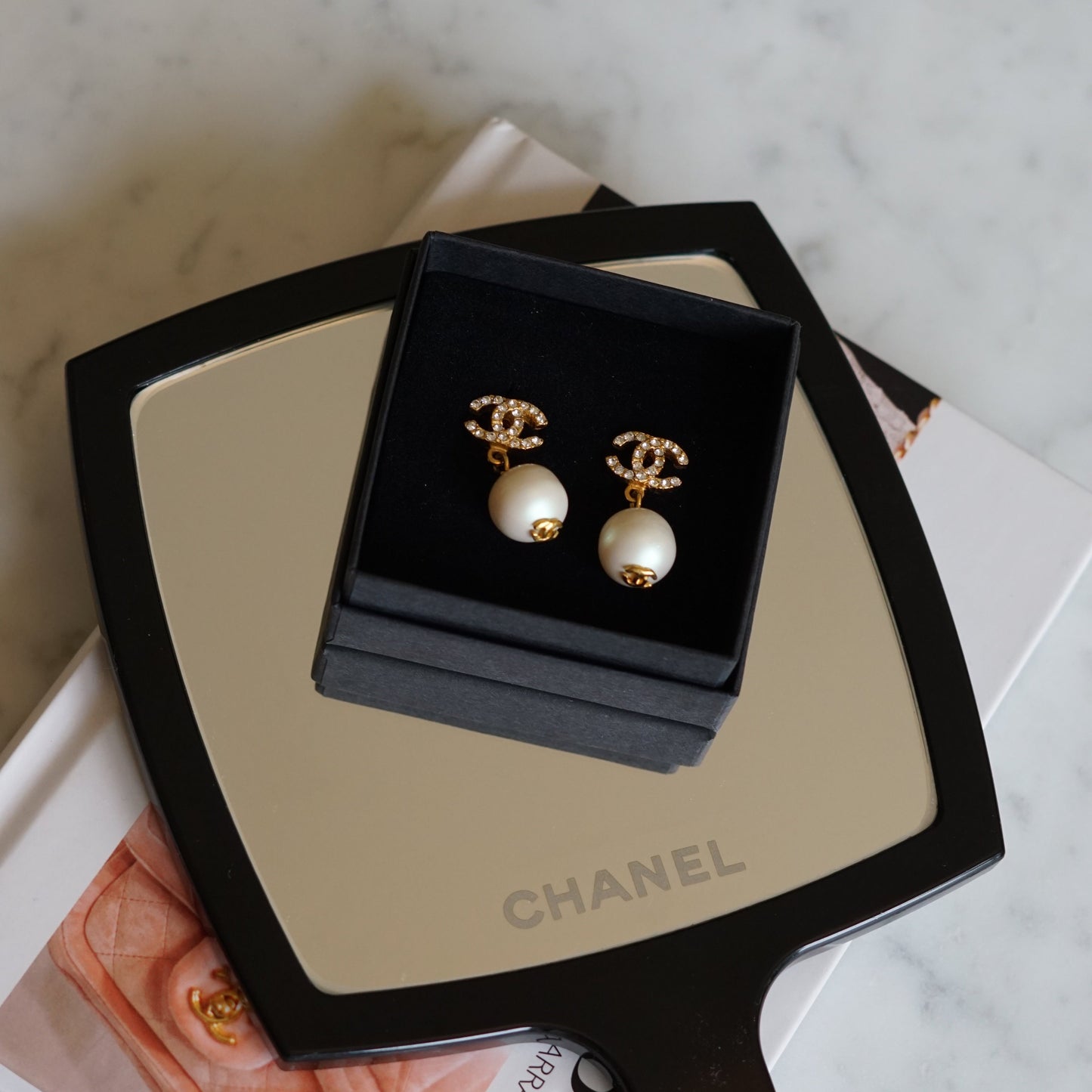 CHANEL EARRINGS | PEARLS