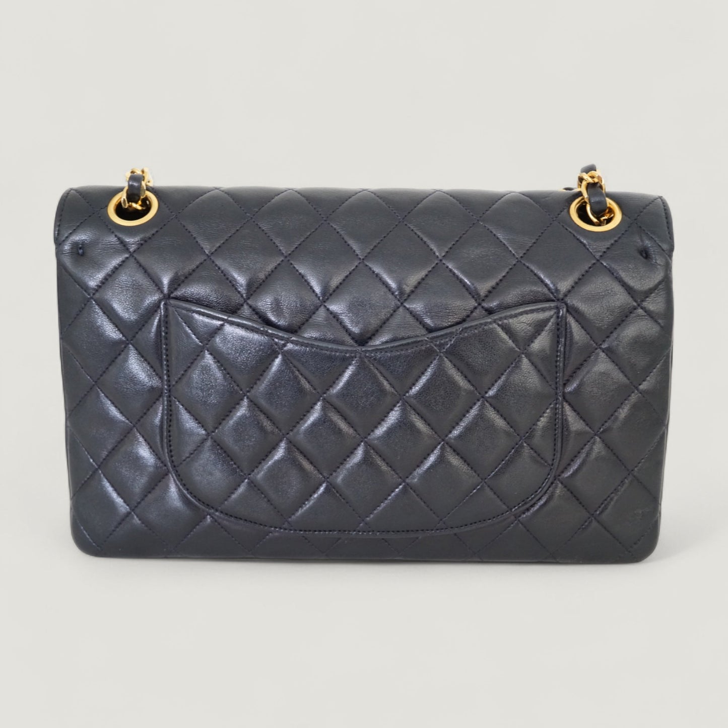 CHANEL CLASSIC MEDIUM BAG | NAVY BLUE