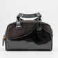 Christian Dior mini brown canvas handbag
