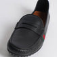 New Gucci men's black driver loafers