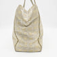 Chanel New Travel Line Tote in Champagne Canvas
