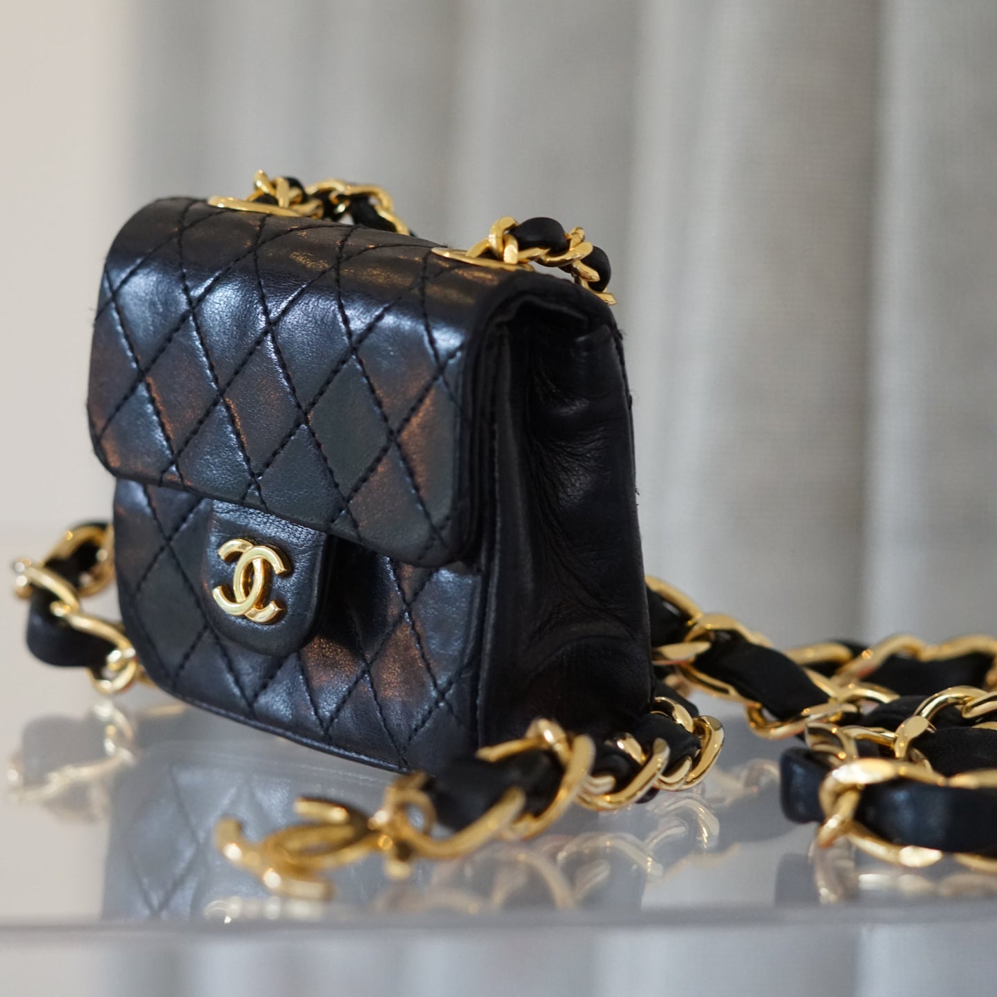 CHANEL CHAIN BELT | MICRO BAG
