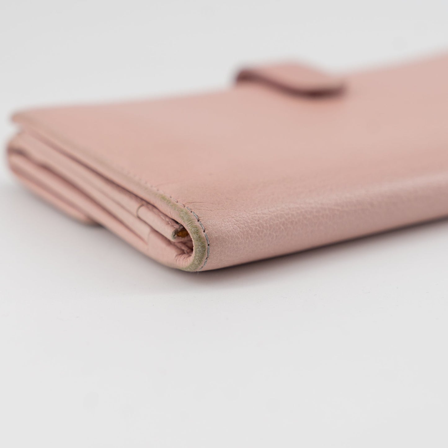 Chanel Butterfly Camellia Bifold Long Wallet Pink TWS