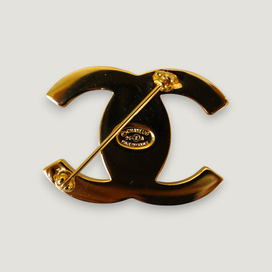 CHANEL BROOCH CC TURNLOCK