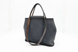 Hermes Cabag Elan PM in Navy Blue Canvas