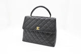 Chanel Kelly in Black Caviar Leather