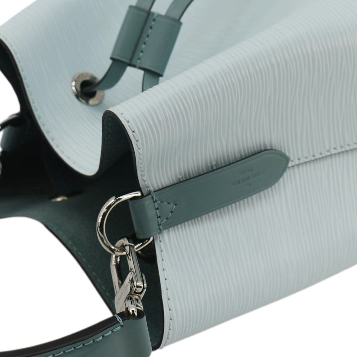 LOUIS VUITTON NeoNoe BB Epi Leather Shoulder Bag Light Blue