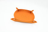 Hermes Jewelry Tray in Orange Felt