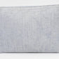 Chanel Deauville Clutch in Grey Canvas