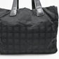 Chanel New Travel Line Tote in Black Canvas