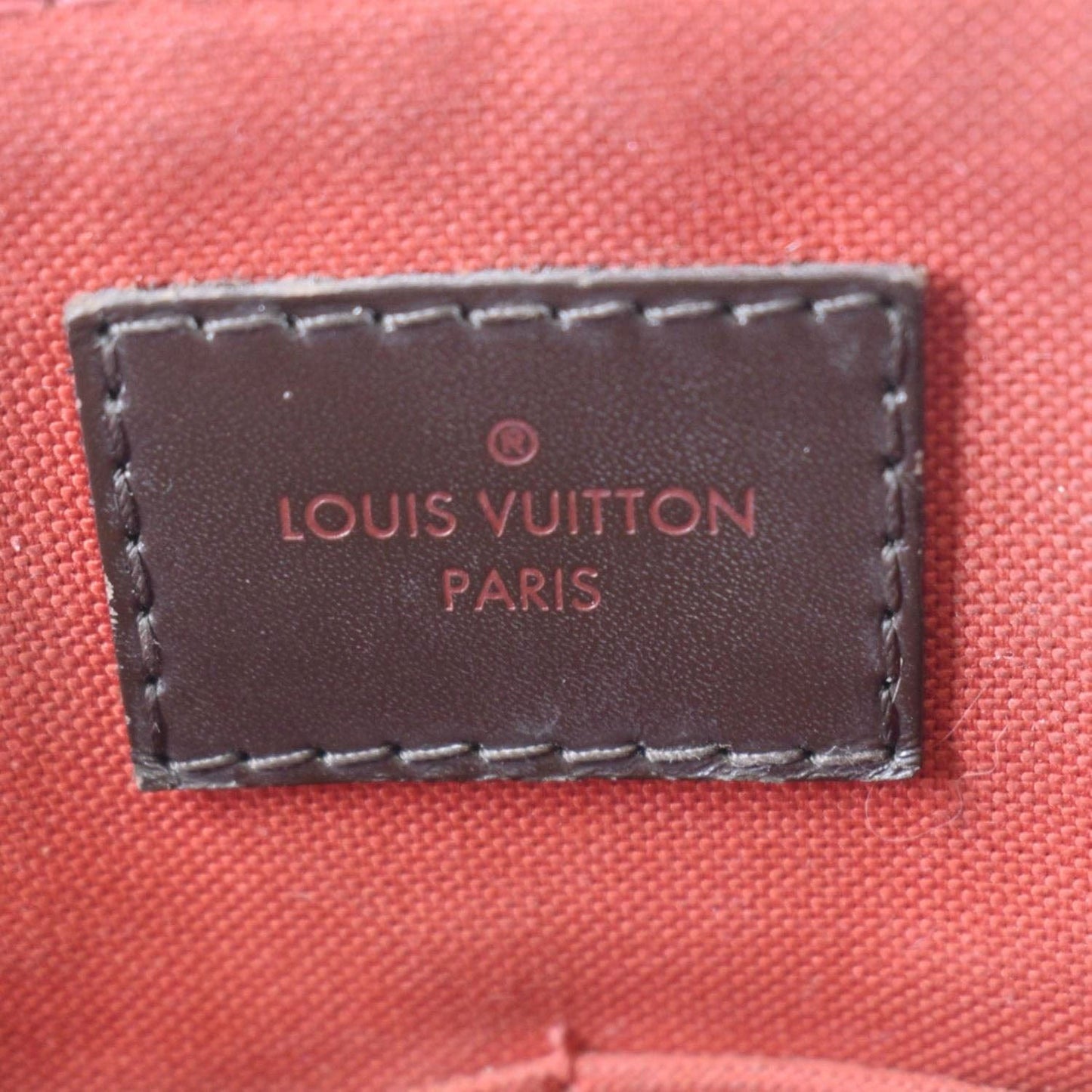 LOUIS VUITTON Westminster PM Damier Ebene Shoulder Bag Brown