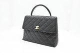 Chanel Kelly in Black Caviar Leather