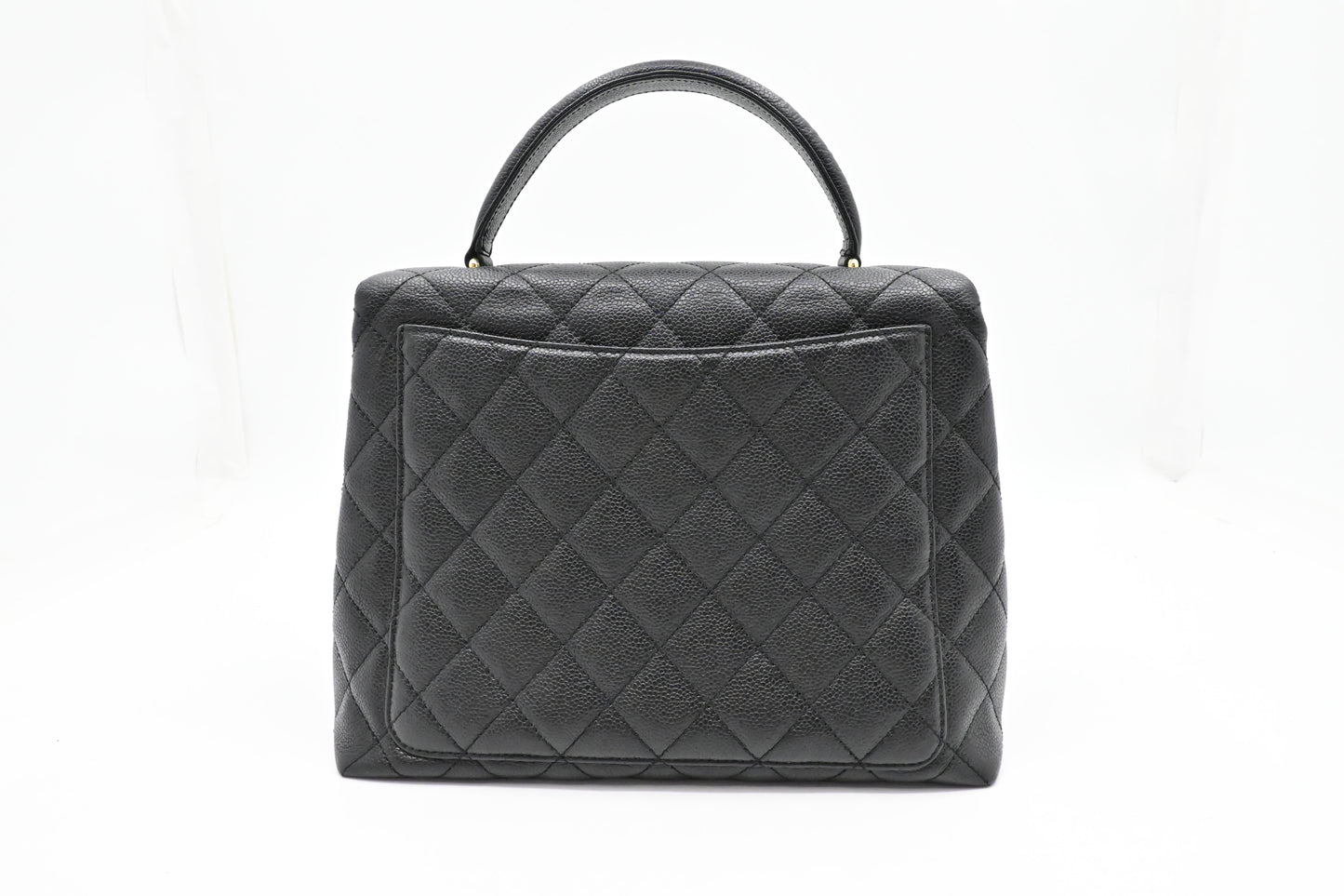 Chanel Kelly in Black Caviar Leather