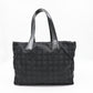 Chanel New Travel Line Tote in Black Canvas