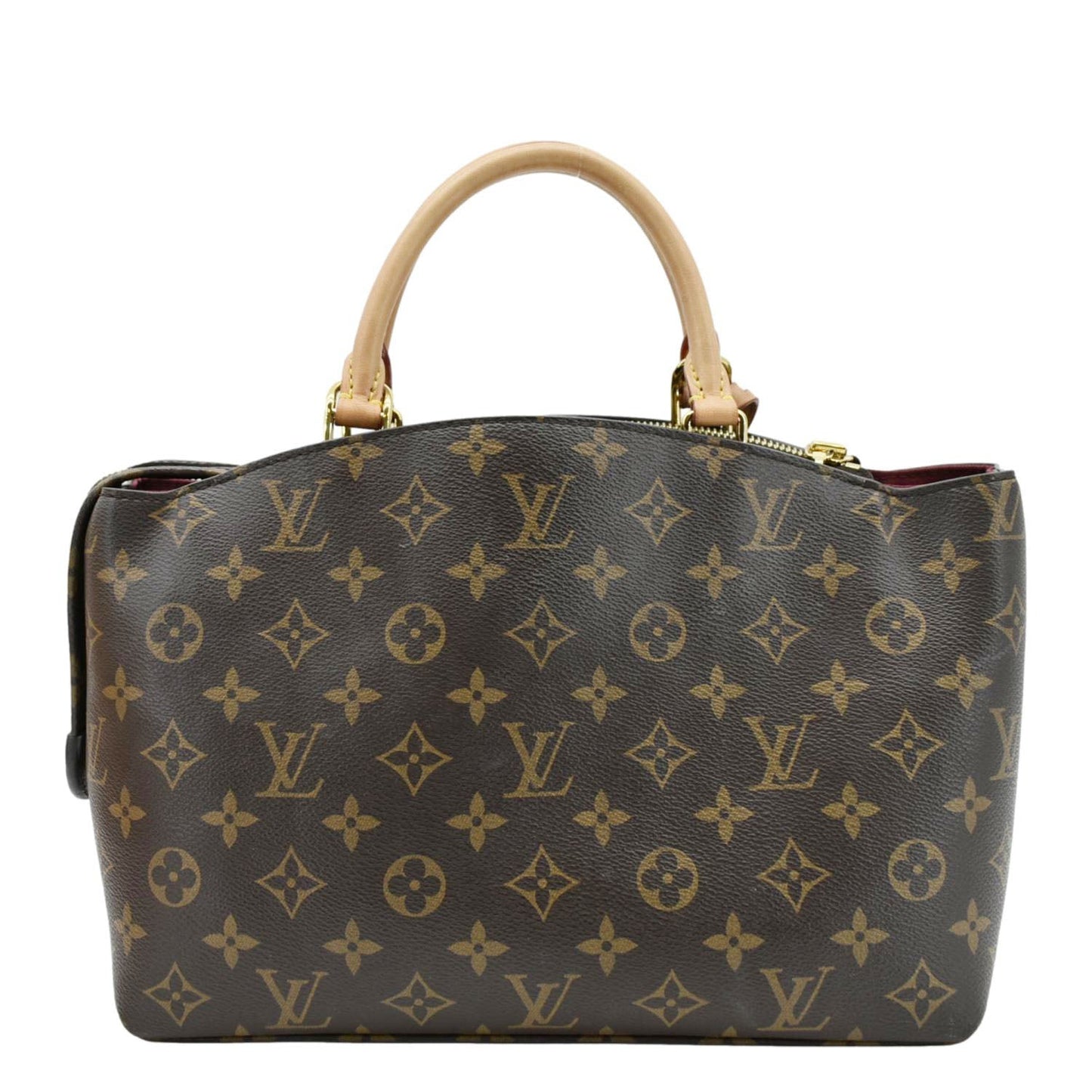 LOUIS VUITTON Petit Palais Monogram Canvas Shoulder Bag Brown