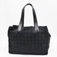 Chanel New Travel Line Tote in Black Canvas