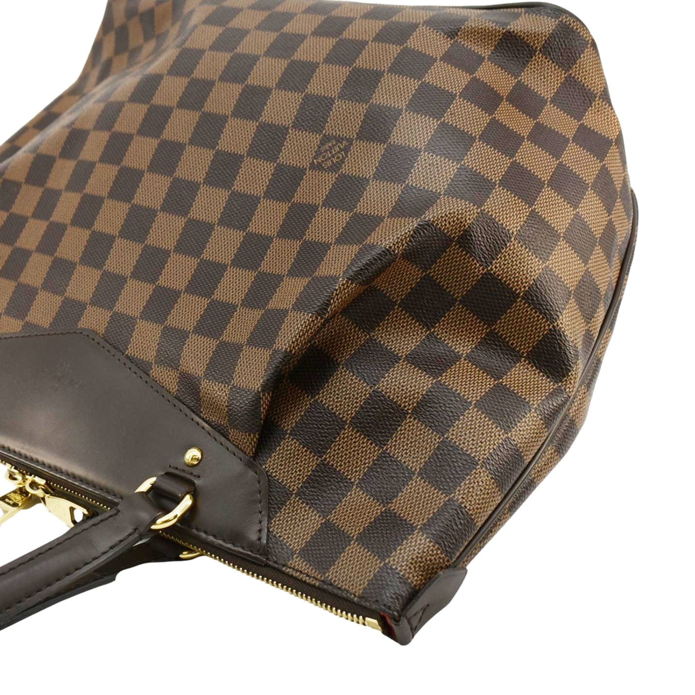 LOUIS VUITTON Westminster GM Damier Ebene Tote Shoulder Bag Brown
