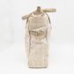 Chanel New Travel Line Zip Tote in Beige Canvas