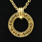 Chanel Large Ring Medallion Necklace