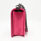 Chanel New Medium Boy in Pink Leather