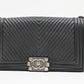 Chanel Old Medium Boy in Black Leather