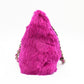 Chanel Chain Shoulder Bag in Pink Fur