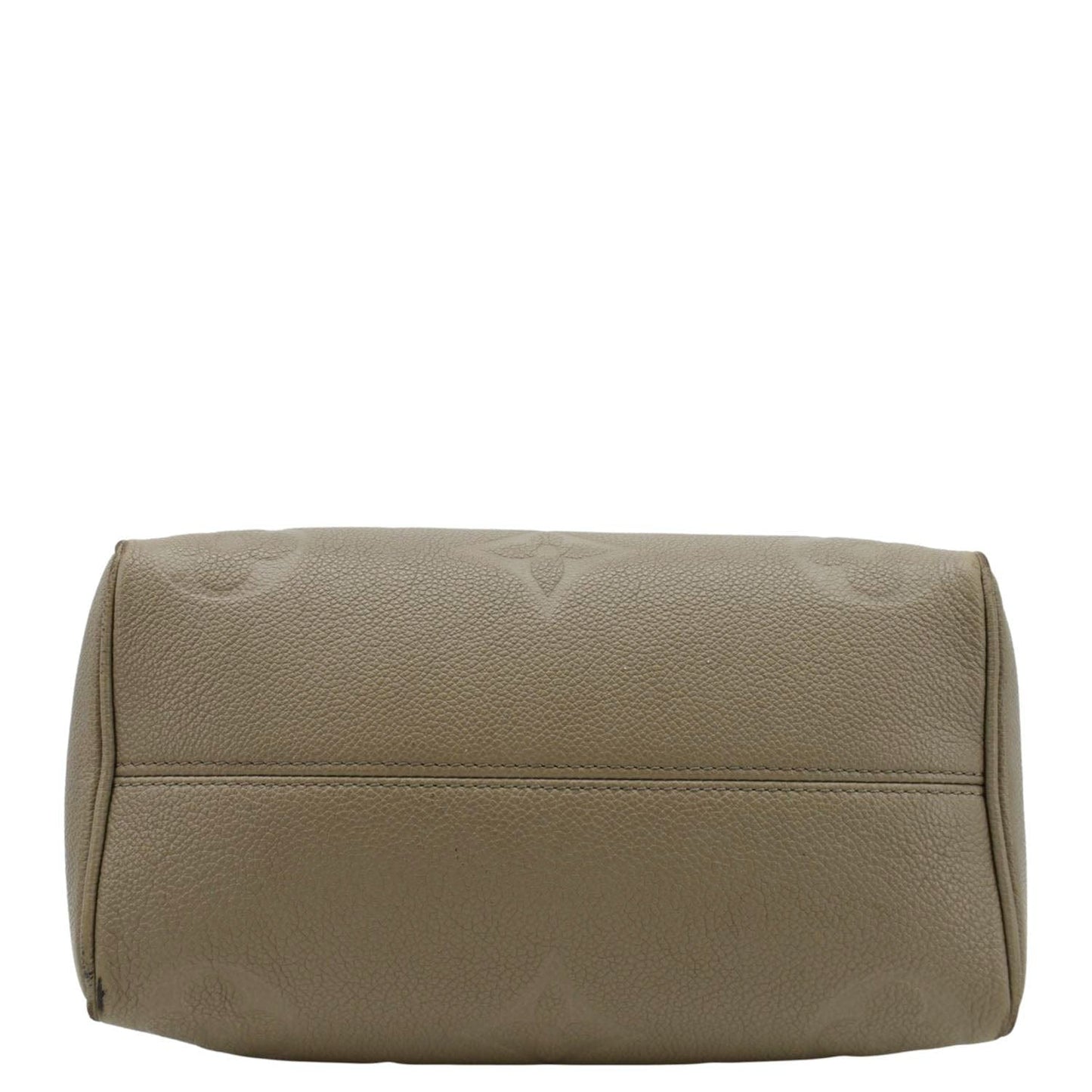LOUIS VUITTON Speedy 25 Bandouliere Monogram Empreinte Shoulder Bag Beige