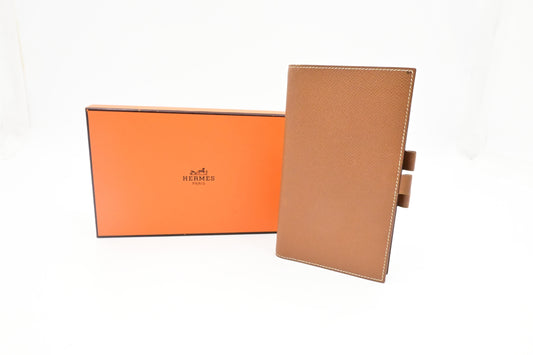 Hermes Vision Agenda in Brown Leather