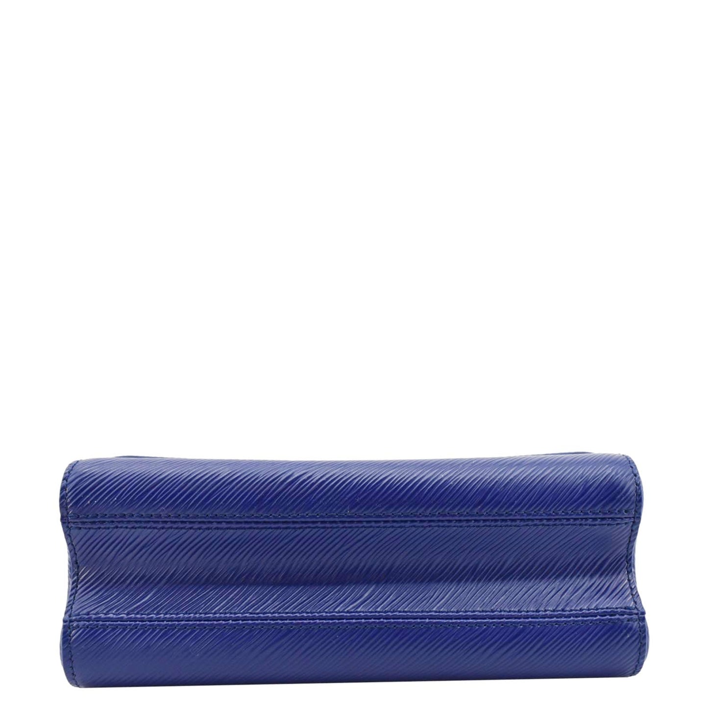 LOUIS VUITTON Twist MM Epi grained leather Shoulder Bag Dot Blue