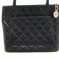 Chanel Medallion Tote in Black Caviar Leather