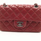 Chanel Mini Flap in Red Leather
