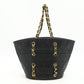Chanel Handbag in Black Mattelassé Leather